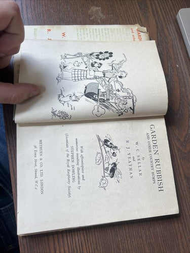 Garden Rubbish And Other Country Bumps W C Sellar R J Yeatman 1943 Humour Book