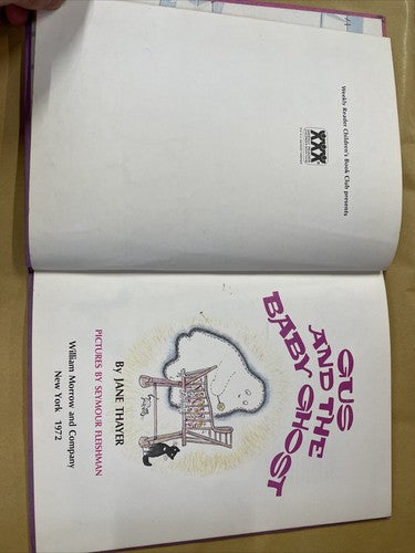 Gus and the Baby Ghost, Jane Thayer (1972) HB