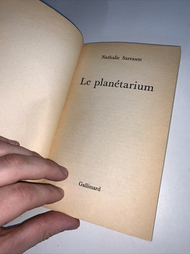 Le Planetarium (Nathalie Sarraute - 1959)