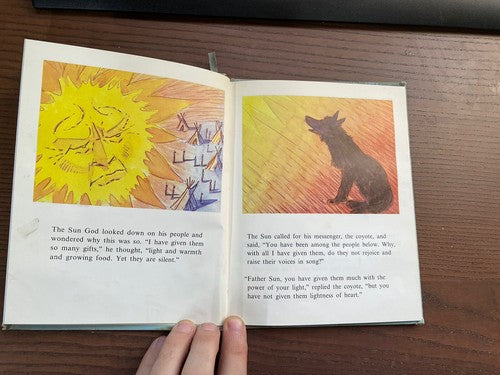 The first tom-tom: American Indian folk legend by Wesley Porter, 1979