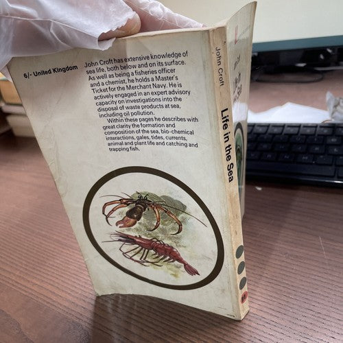 Life In The sea By John Croft, Hamlyn All-Colour Paperback 1969