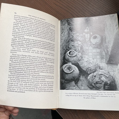 The Bible as History, W. Keller - 1974 Book Club Associates Cox & Wyman