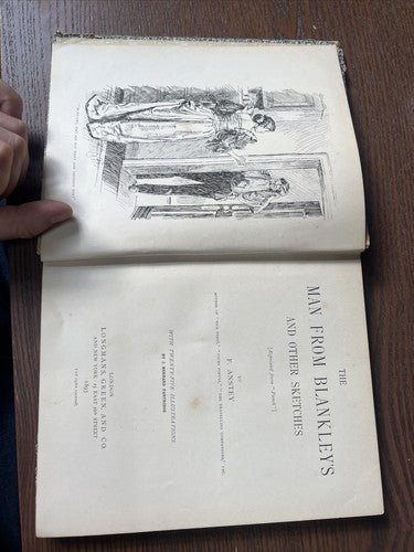 The Man From Blankleys and Other Sketches (F. Anstey - 1893) Longmans London