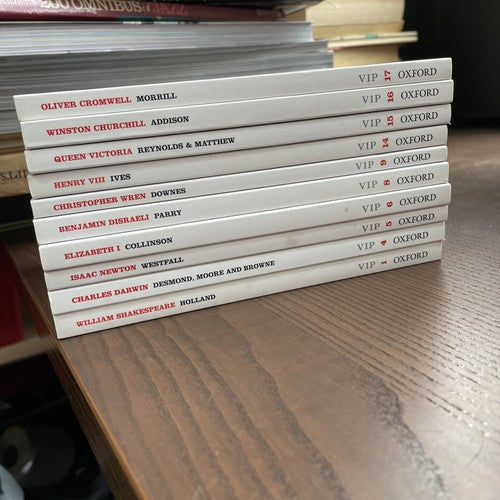 10 VIPVery Interesting People By Oxford Press - 10 books PROP DESIGN DECORATION
