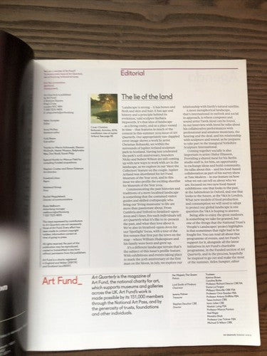 Art Quarterly - Summer 2019 (Art Fund magazine)