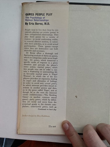 Games People Play - Eric Berne, M.D. - 1966