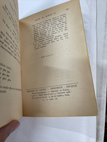 Paul Claudel - L'annonce Faite A Marie, 1966 (Gallimard)