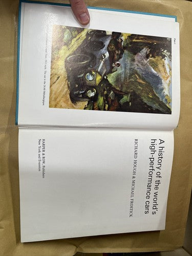 A History of the World's High Performance Cars - Hough & Frostick (1967) HB