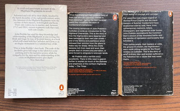 3x John Prebble Penguin Classics ORANGE Vintage Book Bundle Set