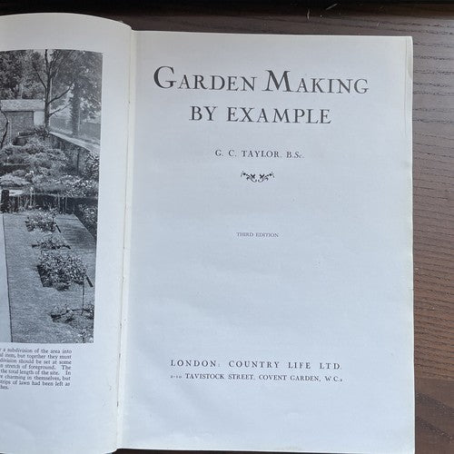GARDEN MAKING BY EXAMPLE. - Taylor, G. C. 1947 COUNTRY LIFE