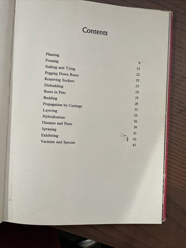 Roses, Amateur Gardening - Picture Book Number 2, A.G.L. HELLYER, 1st. Ed. 1954