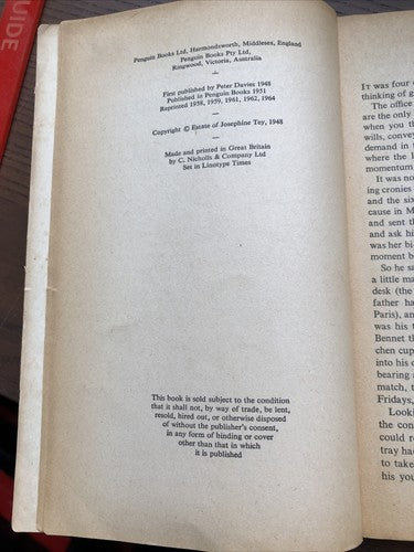 The Franchise Affair (Penguin Vintage Crime) by Tey, Josephine 1964