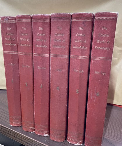 The Caxton World of Knowledge. Complete Vol 1-6, 1962