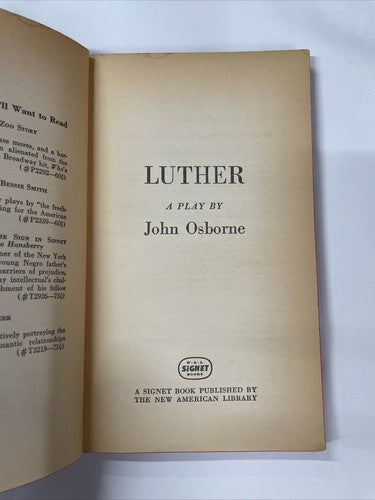 John Osborne - Luther (1963)