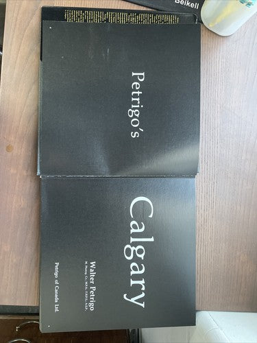 Petrigo's Calgary, Walter Petrigo - Hardback, 1978 