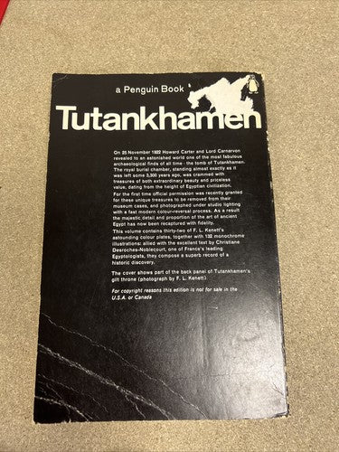 Tutankhamen, C. Desroches-Noblecourt, 1965, Penguin Book