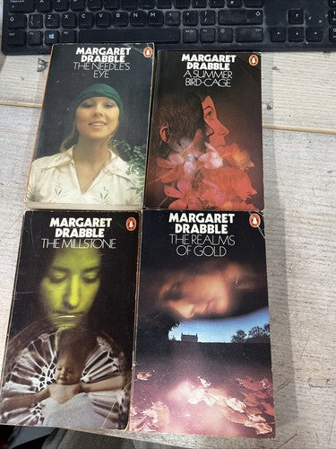 4x Margaret Drabble Penguin Classics Vintage ORANGE Book Bundle Set