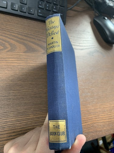 The Gestapo Defied - Martin Niemoller - 1942 - HB
