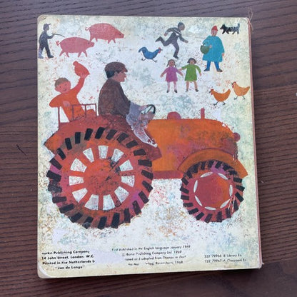 In the Village, Hilde Heyduck-Huth,1969 1st Edition,  Board Book