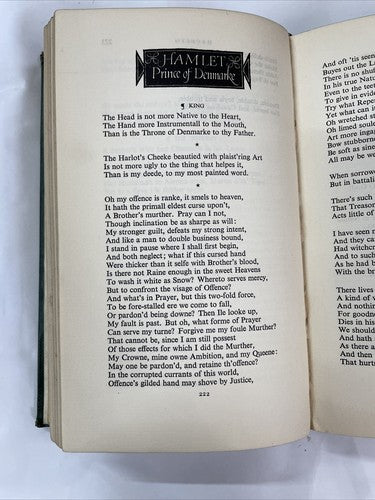 The Shakespeare Anthology, Poems... -   Nonesuch Press/Random House, 1928