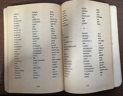 Amharic For Foreigners by Semere Woldegabir, 1994