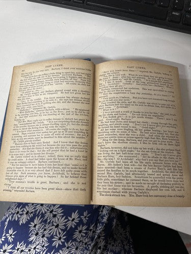 East Lynne Mrs Henry Wood - Nelson pocket edition first edition?