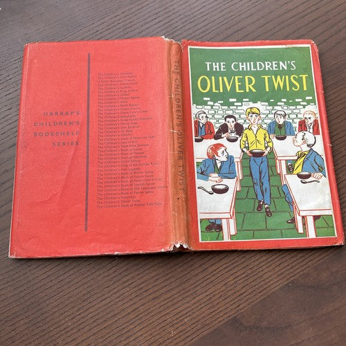 The Children's Oliver Twist, Barbara Matthews - 1963 Harrap & Co, w DustJacket