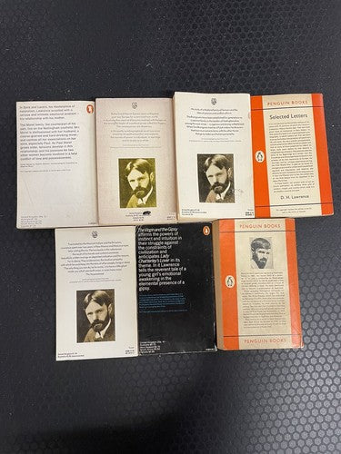 7x D.H. Lawrence Penguin Classics Vintage Book Bundle Set