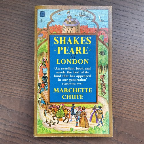 Shakespeare of London - Chute, Marchette. 1962 Four Square