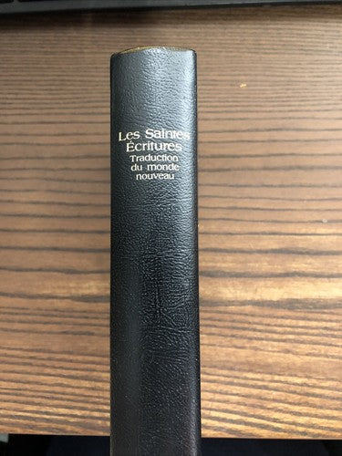 LES SAINTES ECRITURES : TRADUCTION DU MONDE NOUVEAU (1987)