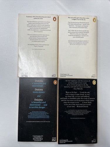 4x H.E.Bates Penguin Orange Vintage Book Set