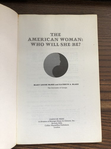 'The American Woman: Who Will She Be?' McBee & Blake (1974)