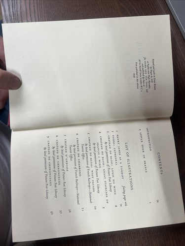 JAMES, HENRY 1843-1916 A little tour in France / Henry James 1949 First Edition