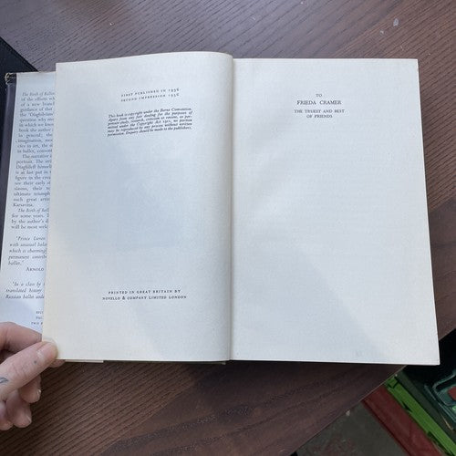 The Birth of Ballets-Russes, Prince Peter Lieven - 1956 Novello 2nd impression