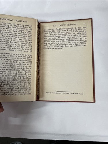 The Uncommercial Traveller by Charles Dickens c1900 Collins illustrated