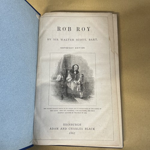 Sir Walter Scott - Rob Roy, (Copyright edition, 1867 Edinburgh)