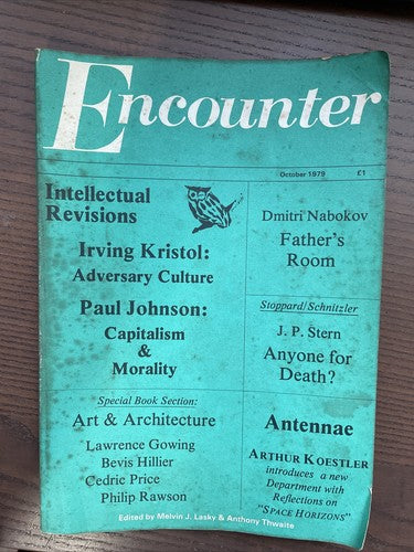 ENCOUNTER / OCT 1979 / INTELLECTUAL REVISIONS, CAPITALISM & MORALITY