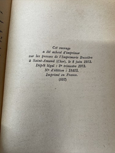 Albert Camus - Le Mythe de Sisyphe, 1973 (Gallimard)