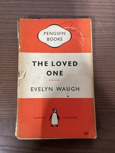  EVELYN WAUGH, THE LOVED ONE, 1956, PENGUIN - acceptable