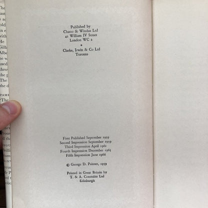 Marcel Proust A Biography Volumes 1 & 2 George Painter (1966)