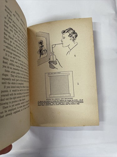 Pastel Drawing by Donald Macfarlane - Pub: W. Foulsham - c1945 - Paperback Book