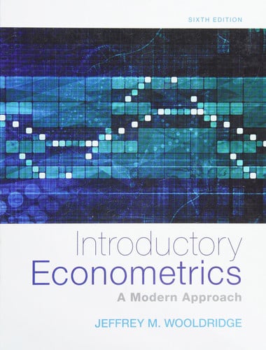 Introductory Econometrics: A Modern Approach