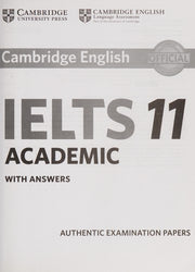 Cambridge Ielts 11 Academic Student's Book with Answers with Audio China Edition: Authentic Examination Papers (IELTS Practice Tests)