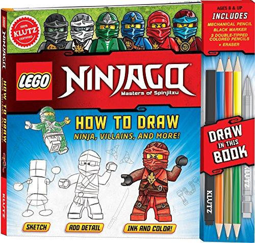 LEGO NINJAGO: How to Draw Ninja, Villains and More! (Klutz)
