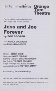 Jess and Joe Forever (Modern Plays)
