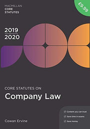 Core Statutes on Company Law 2019-20 (Hart Core Statutes)