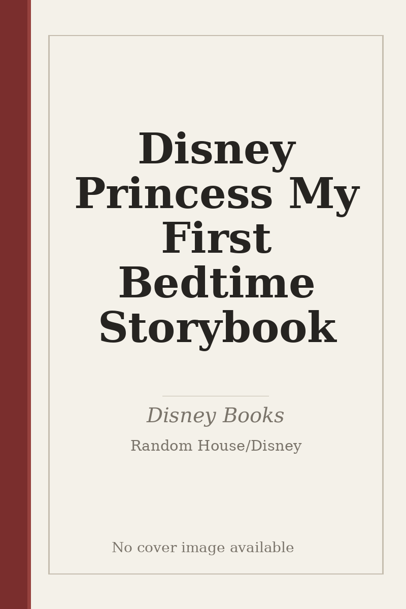 Disney Princess My First Bedtime Storybook - no cover image available