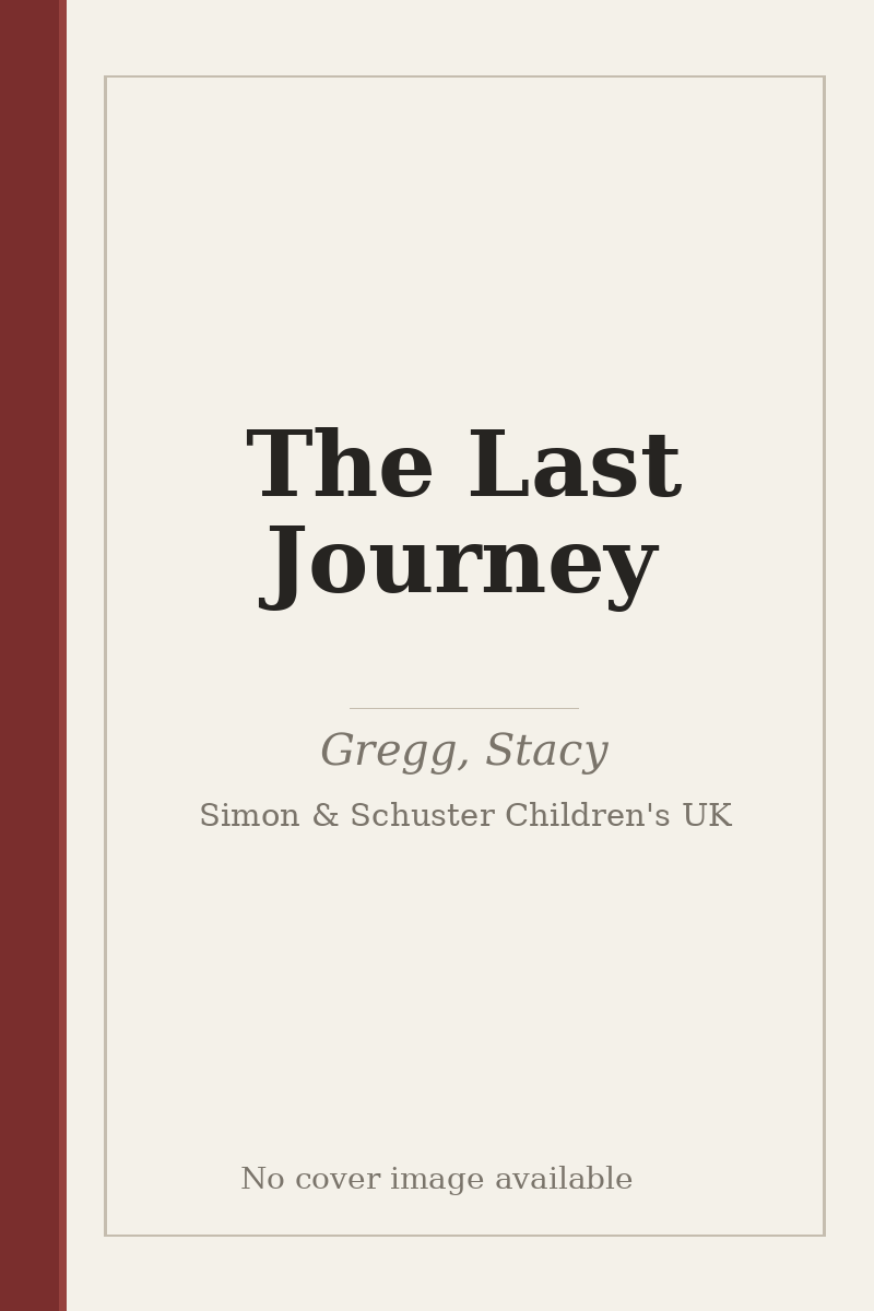 The Last Journey - no cover image available