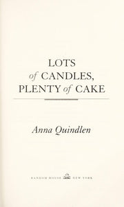 Lots of Candles, Plenty of Cake