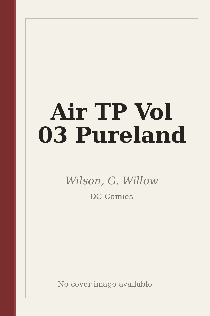 Air TP Vol 03 Pureland - no cover image available